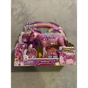 Little Live Pets Sparkles‎ My Dancing Pink Unicorn Dances & Horn Lights Up NEW